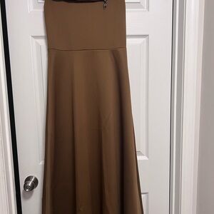 Elegant Brown Women's Skirt